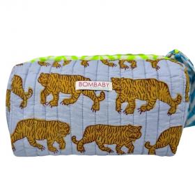 Blue Tiger Wash Bag